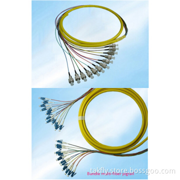 12 Cores Bundle Multi-Fiber Optic Pigtails